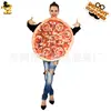 Disfraz de Cosplay Divertido de Rebanada de Pizza para Pareja de Adultos Mascarada Fiesta de Pizza Ropa de Cuerpo Entero Al por Mayor