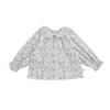 Wuri Boo Traje de Conejo Flor Rota para Niña Chaleco de Otoño Pantalones de Pierna Ancha Encaje de Oreja de Judío Muñeca Cuello de Solapa Camisa Moderno