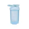 Promoção Relâmpago Copo Fitness Portátil Anti-Queda para Exterior Criativo Shaker para Mistura de Proteína em Pó Copo Garrafa de Água Esportiva Logo