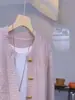 Cardigan de Punto Suelto Redondo Estilo Coreano para Mujer 2026 Otoño Tallas Grandes MM Gorditas Suave Pegajoso Cardigan de Punto