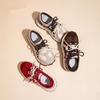 Guyun Otoño Nuevas Zapatillas de Entrenamiento Alemanas Impermeables Plataforma Moda Zapatos Casuales Otoño Ins Zapatos de Mujer Punta Redonda Zapatillas que Aumentan la Altura