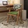 Mesa de comedor y sillas vintage estilo francés, sillas de comedor imitación madera maciza, sillas de ratán Chandigarh para uso doméstico, taburetes de mediados de siglo con respaldo tapizado suave