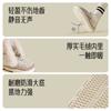 Pantufas de Algodão da Moda de Alta Qualidade 2025 Outono e Inverno Novas Pantufas Quentes Peludas Antiderrapantes para Casa Interna Sapatos de Algodão Meia-Pantufa