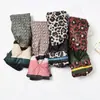 "Algodão para baixo" Elementos de moda coreana Dongdaemun cachecol de inverno contrastante feminino estudante coreana cachecol grosso feminino