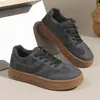 Zapatillas de Entrenamiento Alemanas de Color Patchwork Retro Nueva Moda Transfronterizas Ligeras Casual Talla Grande Deportivas de Suela Plana Zapatillas de Tabla Zapatillas de Entrenamiento Alemanas