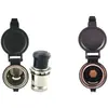 Enchufe de Encendedor de Cigarrillos Modificado para Montar en Coche Toma de Corriente Enchufe Hembra de Encendedor de Cigarrillos Impermeable para Motocicleta Enchufe Cargador de Coche 12-24V
