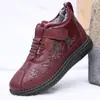 Nuevos Zapatos de Tela Old Beijing de Invierno para Mujer, Zapatos de Algodón con Suelas Suaves, Zapatos Antideslizantes para Abuelas, Forrados de Felpa para Calidez, Adecuados para Madres de Mediana Edad y Mayores