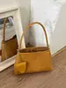 Bolso de Mujer de Tejido de Alto Estilo, Tendencia Verano 2026, Bolso Versátil para el Trabajo, Hombro, Debajo del Brazo, Bolso de Mano de Nicho