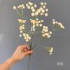 Pegamento de boda pequeño, fresco, suave, simulación de gypsophila, estrella, flor artificial, flor hecha a mano, fila de flores para bodas en casa, decoración de flores, gypsophila estrella