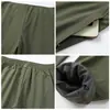 Pantalones de correr diarios tejidos repelentes al agua LU Lu 2026, pantalones casuales con forro de felpa deportiva Sorona para hombre