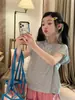 Camiseta sem mangas Gelo Refrescante 2026 para Meninas Floral e Xun Cor Sólida Respirável Camada de Base Top Casual para Crianças Pequenas