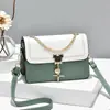Bolso de Piel Genuina para Mujer, Bolso de Hombro de Lujo Ligero, Bolso de Nuevo Estilo para Mujer, Bolso de Mano con Cadena a la Moda, Bolso Cruzado Versátil para Niñas