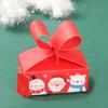 Navidad Nochebuena caja de dulces caja de embalaje creativa se puede personalizar caja de regalo de Navidad horneado cartón pequeño al por mayor S935