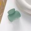 Horquilla creativa esmerilada para niñas, liga pequeña para medio cabello, pinza pequeña para el cabello para niños, clip fijo para coleta alta, placa trasera para la cabeza, pinza de tiburón