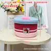 Cesta de Almacenamiento para Pastel de Muñeca Divertida Juguetes para Niños Cesta Tejida de Cuerda de Algodón de Dibujos Animados Caja Organizadora de Bocadillos para Escritorio de Sala de Estar