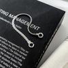 Pulsera de Encaje Estilo Coreano de Plata de Ley S925 para Mujer, Diseño de Nicho con un Toque de Lujo, Broche de Moda Ins, Venta al por Mayor de Una Pieza