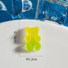 Novos Acessórios de Resina de Ursinho Gummy Brinquedo Alimentício Artificial Artesanato DIY Paisagem Micro Decoração de Artesanato de Resina Patch