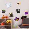Pegatinas sorpresa para habitación, dormitorio, Halloween, calabaza, castillo, gato, calavera, fantasma, Amazon, al por mayor