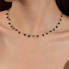 Joyas Yongge Nuevo Estilo Transfronterizo Cadena para Clavícula Estilo Retro Francés Collar con Colgante Irregular Gargantilla de Piedra para Mujer