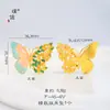 Pu Zuoqiang Preservação de Cor Dourado Acessórios Diy Osmanthus Meia Borboleta Pingente Novo Sonho Chinês Flores Borboleta Dança Colar