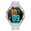 Comercio Exterior K71 Smartwatch Monitor de Ritmo Cardíaco Sueño Pantalla AMOLED Llamadas Bluetooth Linterna Reloj para Deportes al Aire Libre