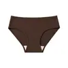 Ropa interior básica de color liso para mujer TEMU ONZO transfronteriza Maillard, de cintura media, transpirable, entrepierna antibacteriana, simple y amigable con la piel para mujeres