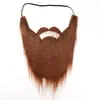 Amazon Disfraz de fiesta de Halloween Barba Barba de Papá Noel pelo largo blanco negro Gris barba grande