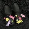 Zapatos de caramelo con agujeros de colores, joyería, hebilla de zapato dopamina, zapatos de estrella de colores, hebilla decorativa para zapatos, accesorios para zapatos con agujeros