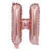 Decoração de Aniversário Casamento Versão Americana Balões de Filme de Alumínio com Letras 16 polegadas Letras A-Z Balões de Folha de Alumínio Rose Gold Atacado