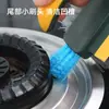 Escova para Frestas, Escova para Juntas de Piso, Escova para Piso de Banheiro, Raspador, Limpeza Multifuncional Tudo-em-Um Sem Cantos Mortos Escova de Limpeza Três-em-Um