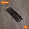 Cubierta Rectangular de Aleación de Aluminio Transpirable Armario Ropero Zapatero Malla Transpirable Gabinete de Gas Ventilación Disipación de Calor Cubierta con Orificios Transpirables