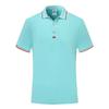 Camisa polo de solapa modal de 200 g, manga corta, lisa, casual ordinaria, para las cuatro estaciones, asimétrica, ajustada.