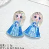 Lantejoulas Desenho Animado 5 Princesas Acessórios de Resina DIY Grampos de Cabelo Feitos à Mão Capas de Celular Ímãs de Geladeira Materiais para Cola Cremosa Venda por Atacado