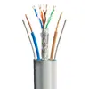 Cabo Plana para Elevador com Fio de Aço Hsyv5E7*0.2 Cobre Livre de Oxigênio Multicabo Cabo de Viagem Atacado Dedicado para Gigabit