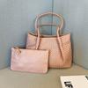 Bolsa de tecido de alto nível transfronteiriça feminina 2022 nova bolsa de axila de ombro bolsas vintage europeias e americanas por atacado
