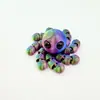 Adornos 3D Impresos Más Vendidos Transfronterizos con Tentáculos Articulados de Calamar y Pulpo
