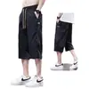 Shorts de Verano Ligeros de Seda Helada Casual Rayados Sueltos Talla Grande Rectos para Hombre Estilo Coreano