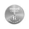 Pila de botón Maxell Maccell CR2025 3V control remoto llave de coche báscula electrónica placa base litio Electrónica