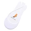 Calcetines Invisibles para Tacones Altos de Mujer Media Palma Boca Baja Color Sólido Tira Sin Caída Verano Algodón Delgado Color Piel Calcetines Tipo Barco Set