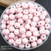 Acessórios para Joias DIY Macaron Contas Cerâmicas Galvanizadas 8mm Acessórios para Pulseira Contas Soltas Material para Pulseira Colar