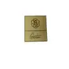 Vidro Estampado Hardware Garrafa de Perfume Etiqueta Placa de Nome Retro Logotipo de Marca Placa de Metal Placa de Nome em Relevo Estéreo Personalização