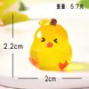 Micro-paisagem transfronteiriça pequena pera luminosa figura fofa caixa surpresa decoração DIY acessório para pendurar ornamento de mesa de alta qualidade