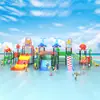 Escorregador de fibra de vidro para parque aquático infantil, escorregador de plástico para parque aquático, casa de água, piscina de águas termais, fabricante de equipamentos para pais e filhos