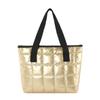 Color Brillante Moda Popular Gran Capacidad Algodón Abrigo Bolso Tote Bolso de Mujer Invierno Casual Combinable Bolso de Hombro Sobaco