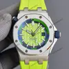 Relógio Masculino Mecânico Totalmente Automático Royal a Oak Série P Tipo Offshore à Prova d'Água com Luminoso