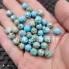 Cuentas redondas de imitación turquesa, cierres de jade, cuentas de ábaco, cuentas separadoras, cuentas sueltas de jade, cuentas de tubo de bambú, cuentas de columna recta, joyería de cuentas estilo vintage