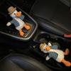 Cubierta de la manija de la palanca de cambios del freno de mano del coche, linda cubierta universal de la palanca de cambios de dibujos animados, cubierta protectora de la palanca de cambios, traje de decoración interior del coche
