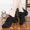 Zapatos Cuadrados de Baile, Nuevos Zapatos de Baile 2025, Zapatos Deportivos de Malla Transpirable de Suela Suave para Baile Moderno para Mujer 822