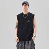 Chaleco de Camiseta de Nuevo Estilo Verano 2026 para Hombre Transpirable sin Mangas Holgado Deporte Fitness Chaleco Bordado Sudadera