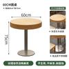 Juegos de Mesas y Sillas de Madera Maciza para Cadenas de Restaurantes, Asientos de Cabina para Restaurantes Cafetería, Tienda de Fideos, Tienda de Fideos de Arroz, Mesas y Sillas de Comedor para Uso Comercial